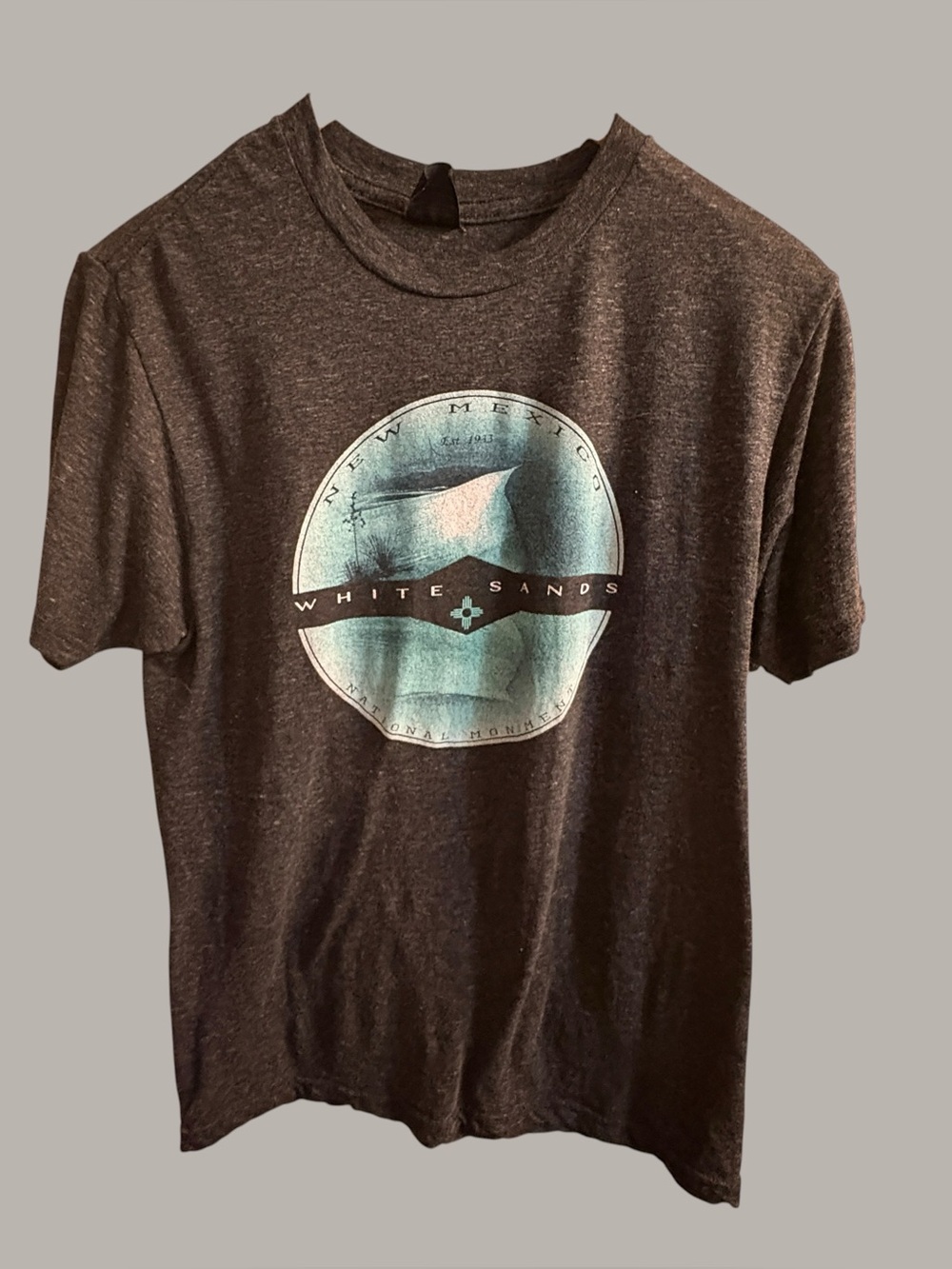Prairie Mountain White Sands TEE T-SHIRT Small National Park